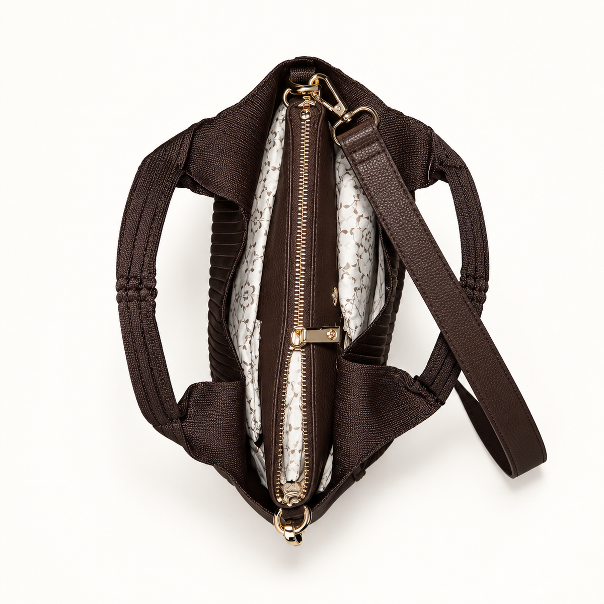 Nanette Lepore Handbag – with Top Handles & Adjustable Shoulder Strap